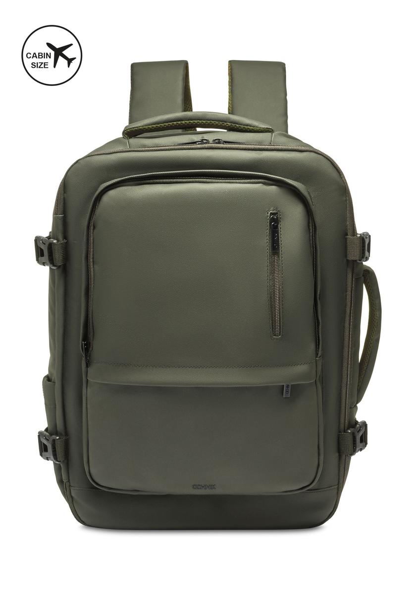 Large khaki travel backpack PLCMN-0018-8D(Z26)