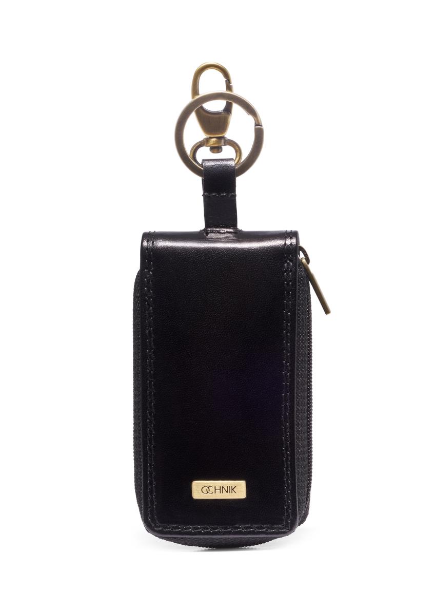 Black leather key case PL-222-99(Z26)