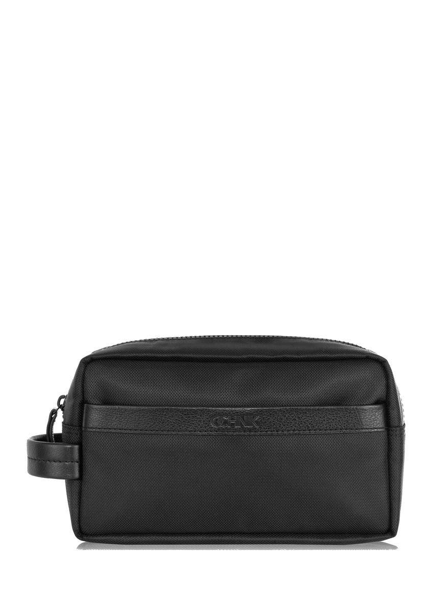 Black men's cosmetic bag TORMN-0304-99(Z23)-08