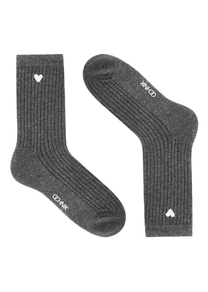 Set of gray women's socks ZESDT-0033-91(Z25)