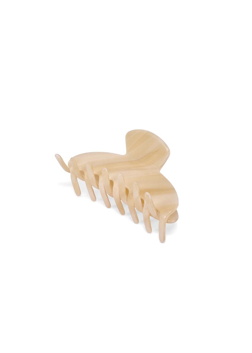 Cream-colored hair clip SPIDB-0001-0C(Z26), product shown at an angle against a white background.