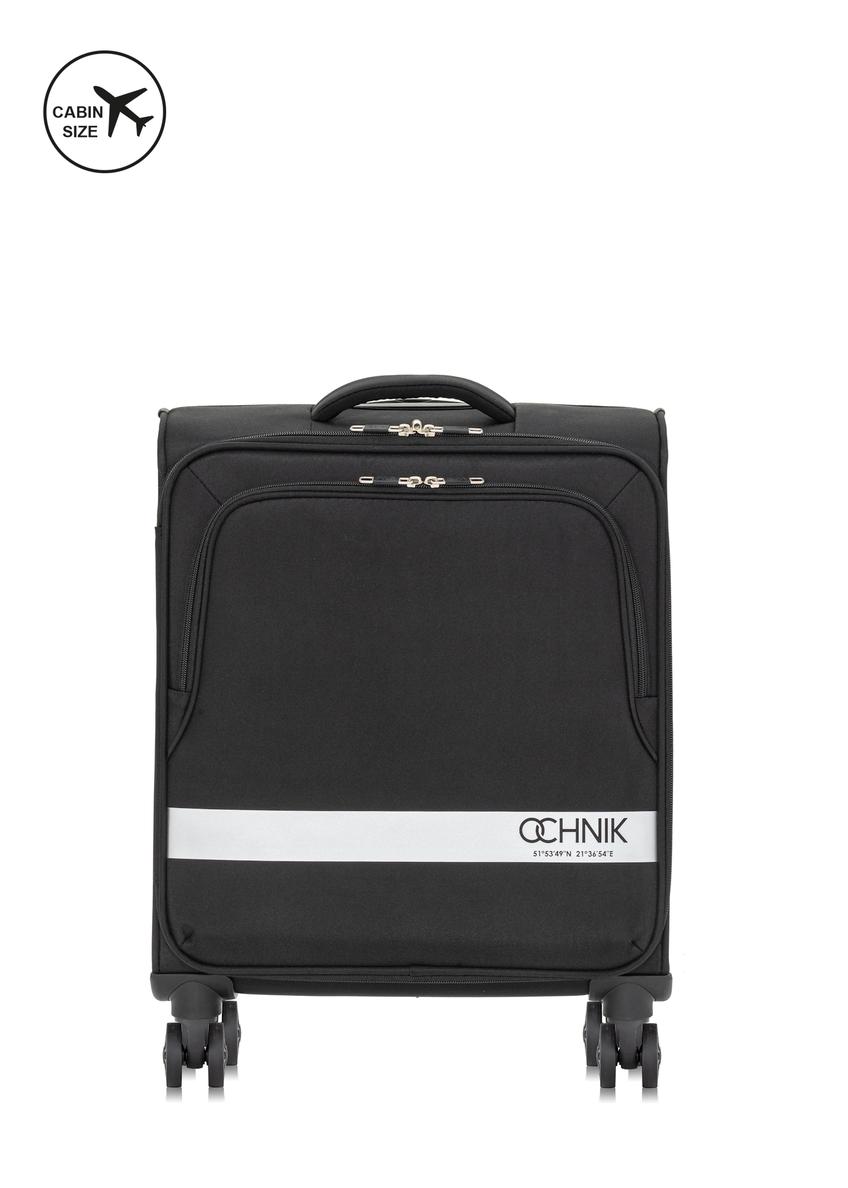 Small suitcase on wheels WALNY-0044-99-19(W26)