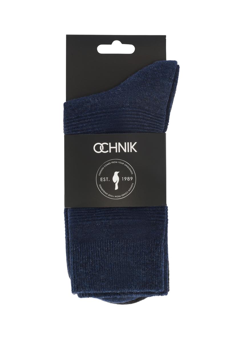 Set of long men's socks ZESMT-0055-91(Z25)