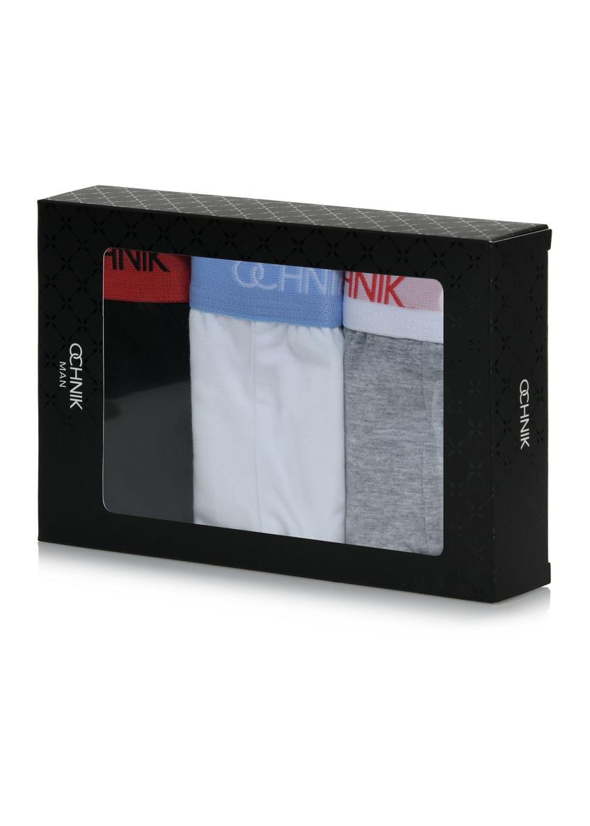 Three-pack of colored men's briefs ZESMS-0002-00(W26)