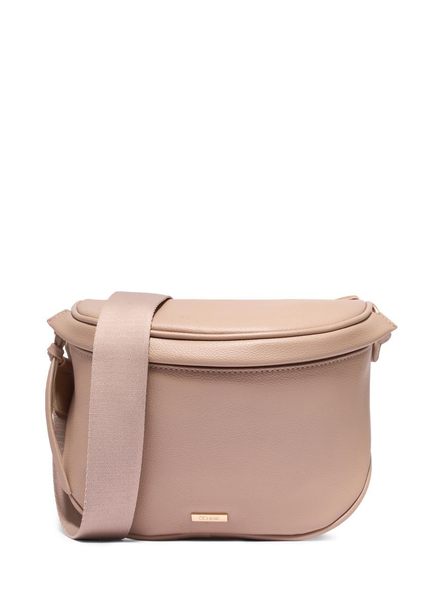 Large women's bag in beige color TOREC-1266-1B(Z26)