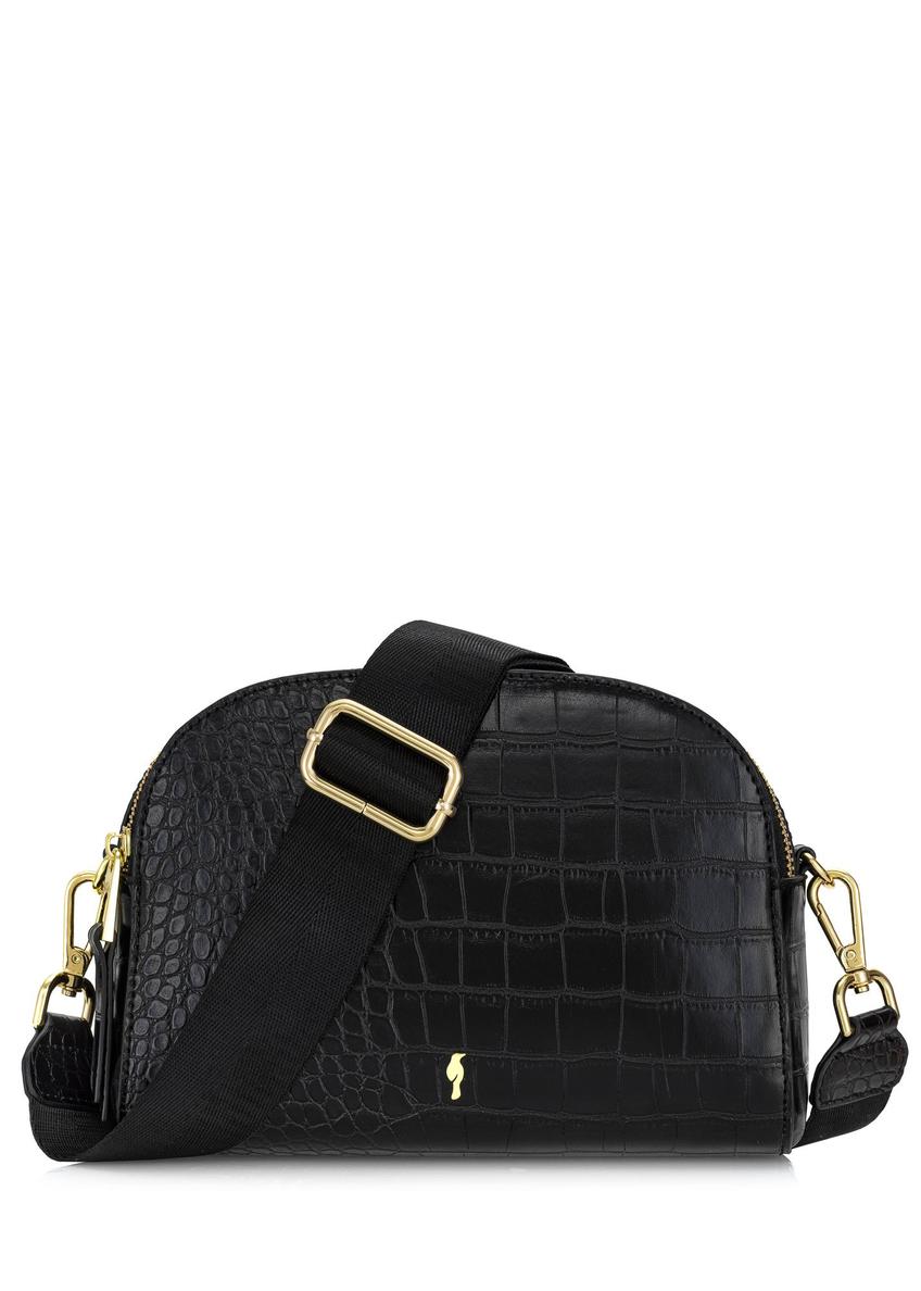 Black women's croco bag TOREC-0036D-97(Z24)-01