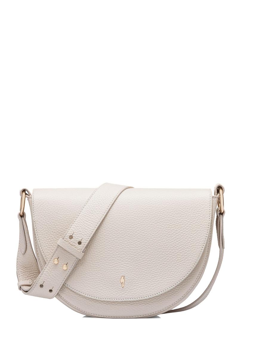 Cream leather women's handbag TORES-0895C-12(W25)-11