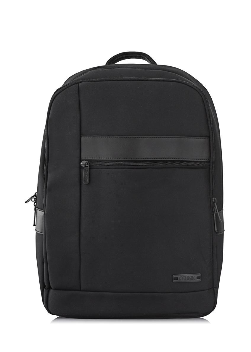 Black men's backpack PLCMN-0001A-99(Z23)-01