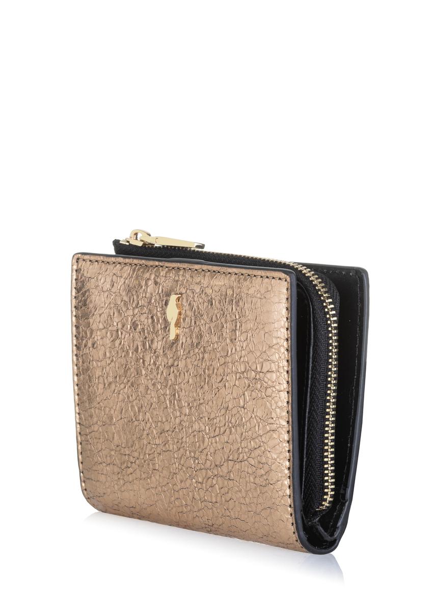 Women's small gold wallet PORES-0842-28(W23)