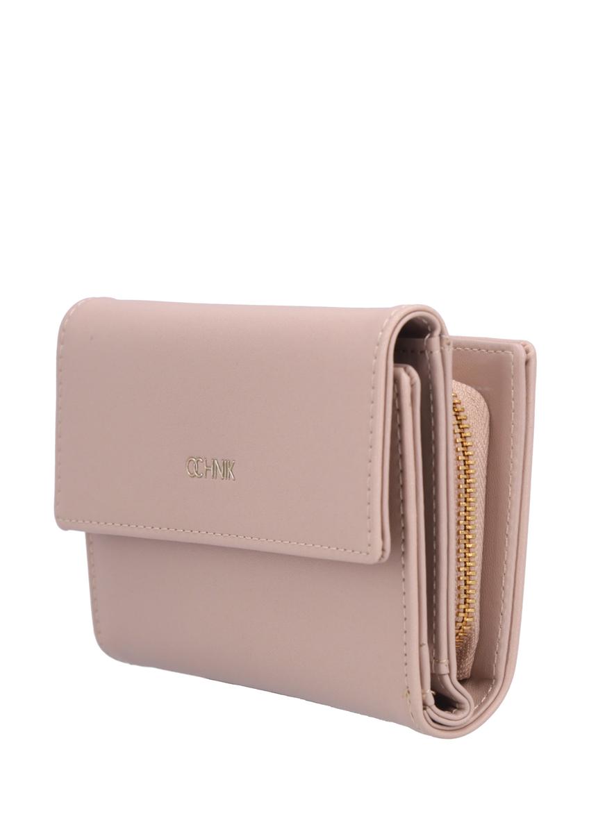 Light beige women's wallet POREC-0426-1B(Z26)