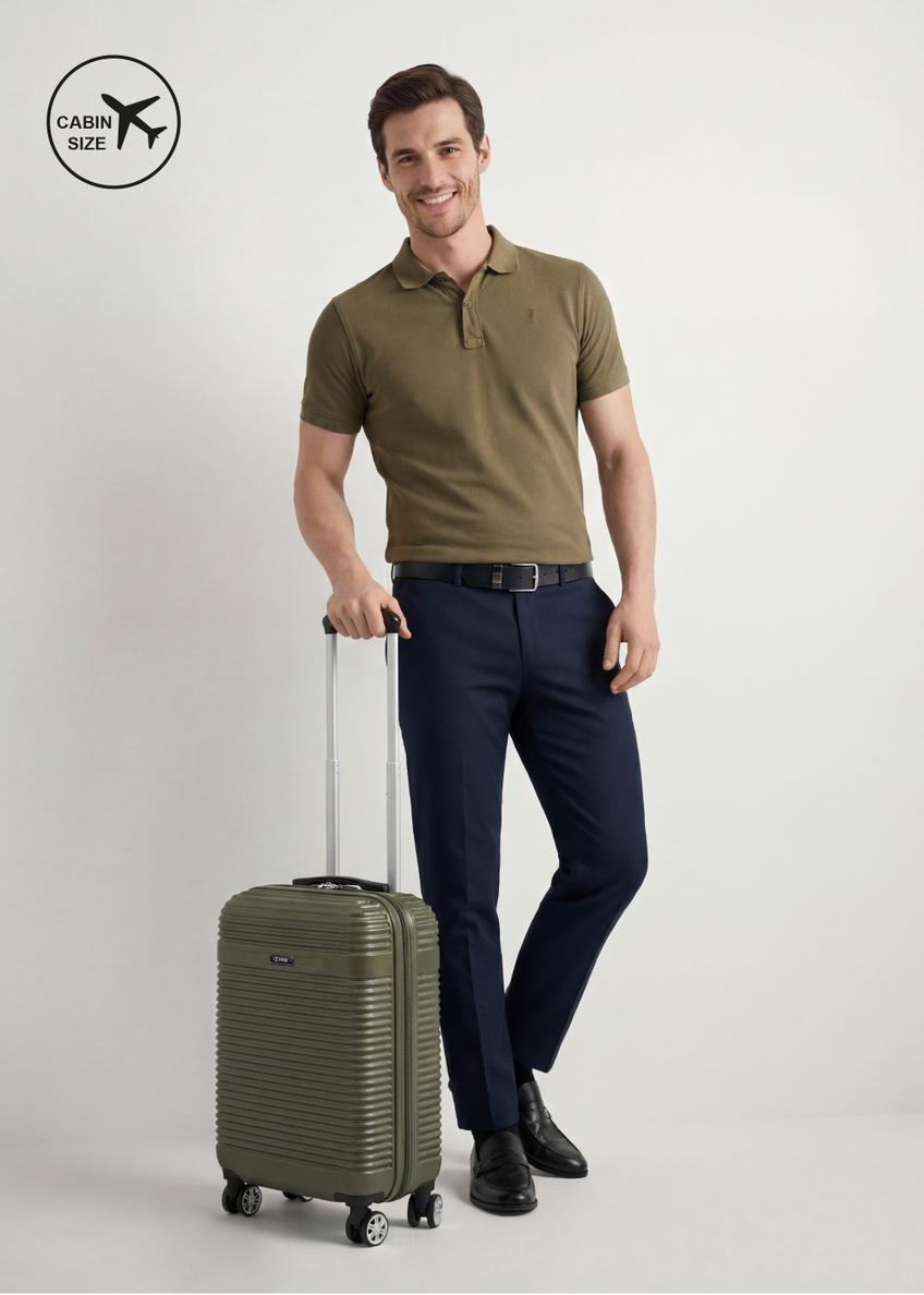 Small suitcase on wheels WALAB-0040-8D-19(W26)