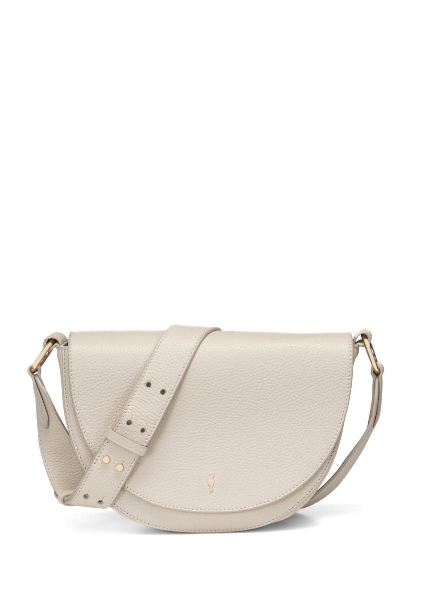 Cream leather women's handbag TORES-0895C-12(W25)