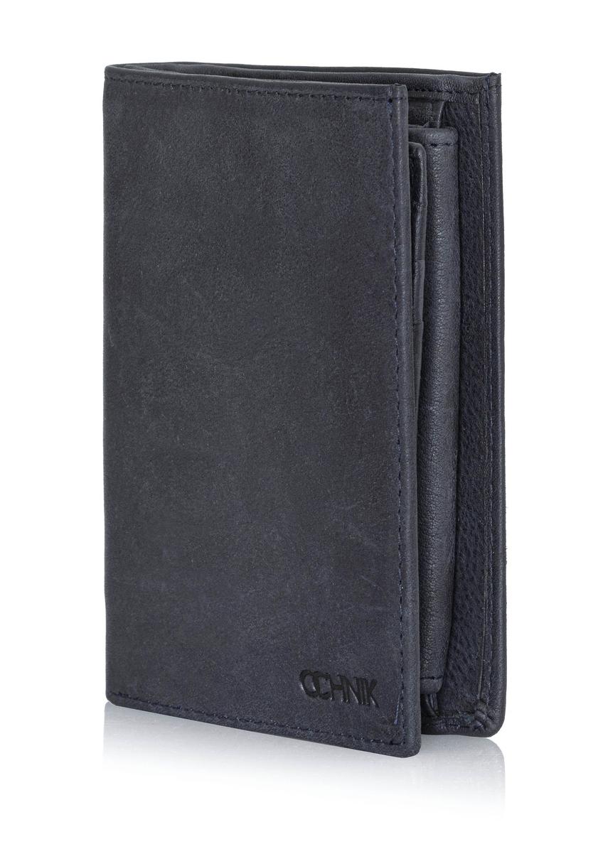 Leather men's wallet with no zipper PORMS-0204-69(Z24)