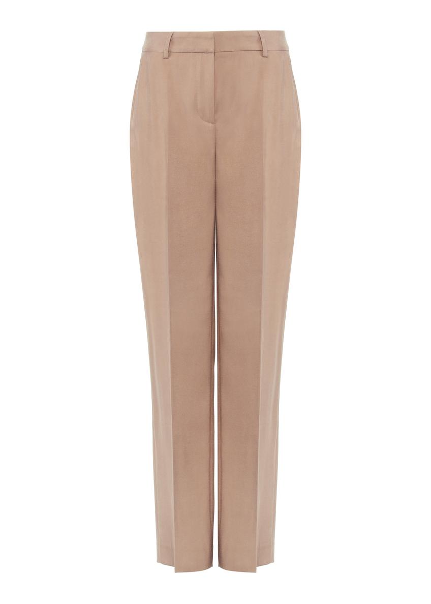 Beige elegant women's trousers SPODT-0106A-1D(W26)