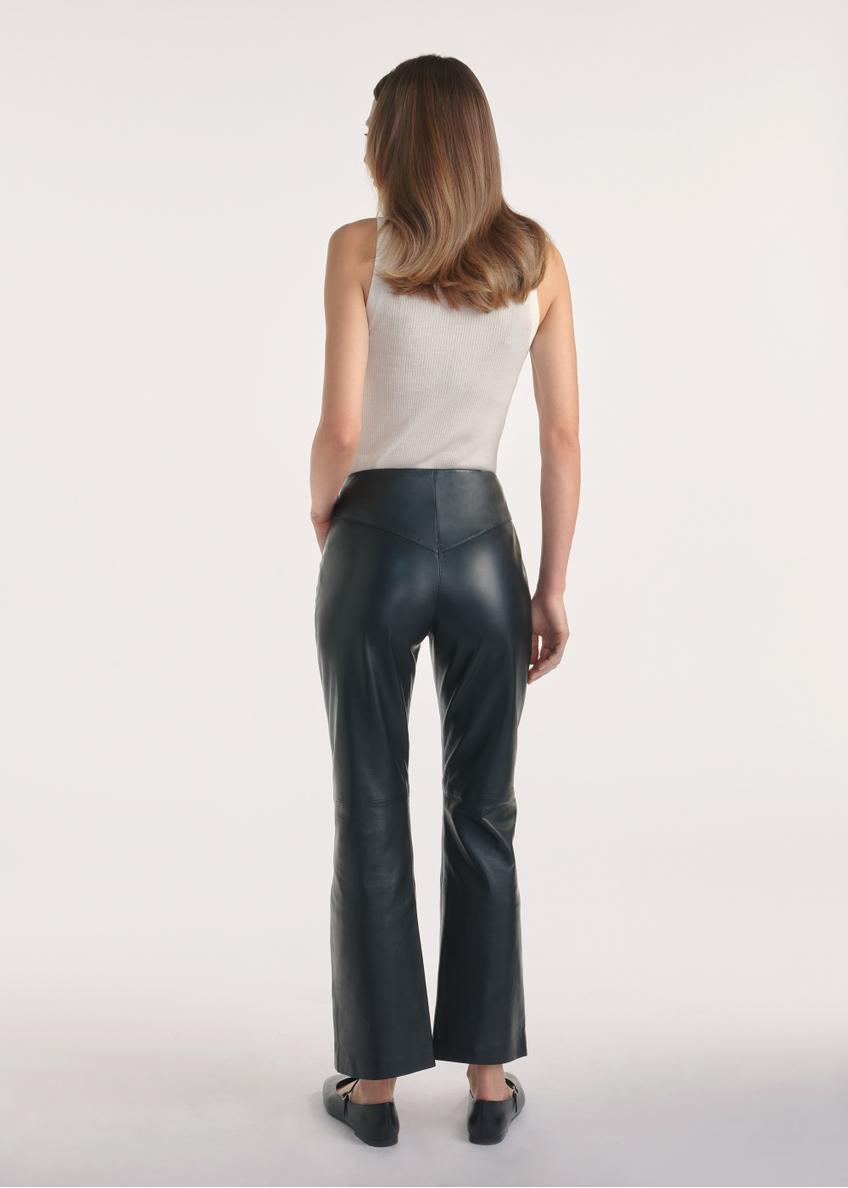 Black women's leather pants SPODS-0046-2038(Z25)