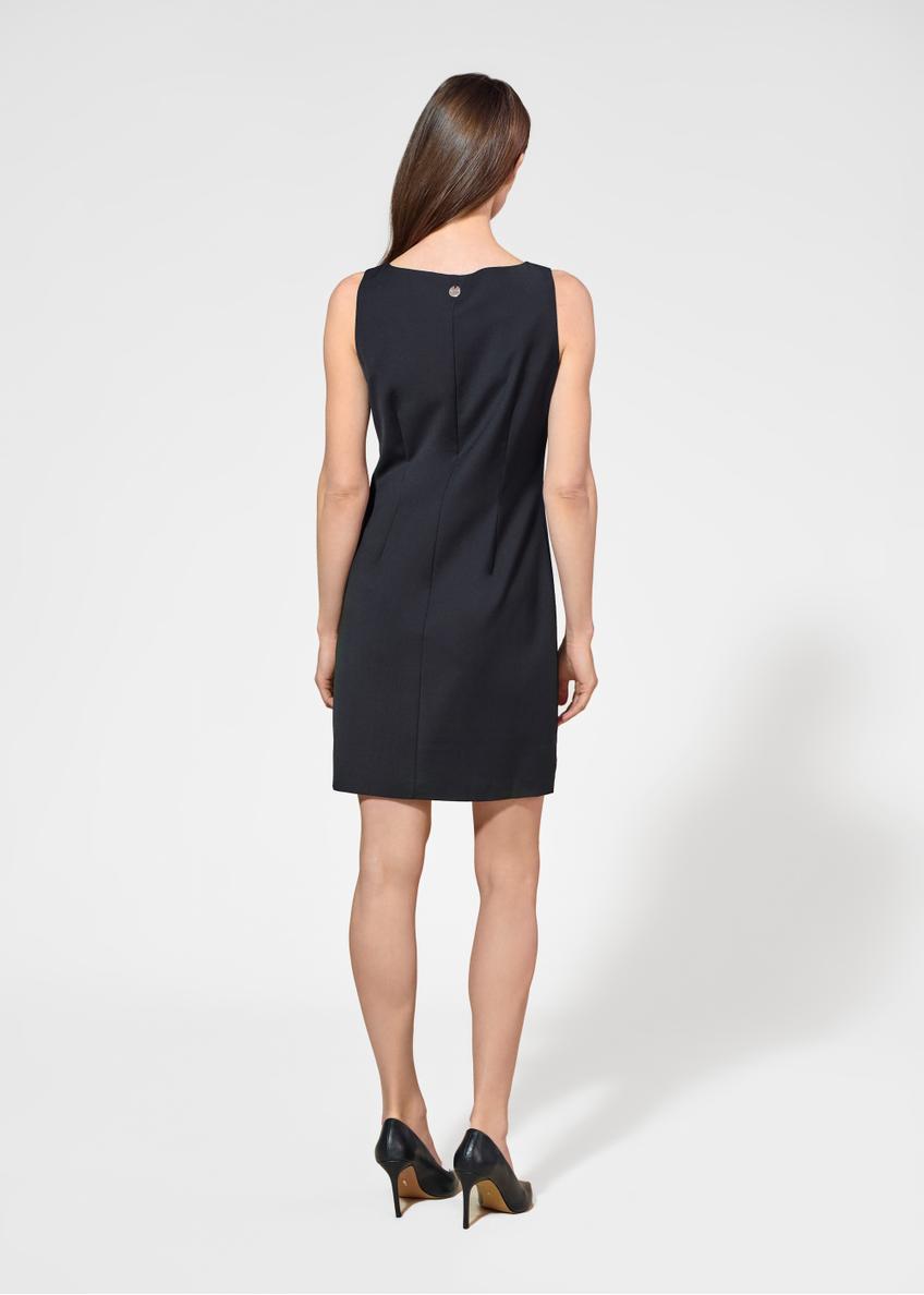 Black women's dress below the knee SUKDT-0215-99(W25)