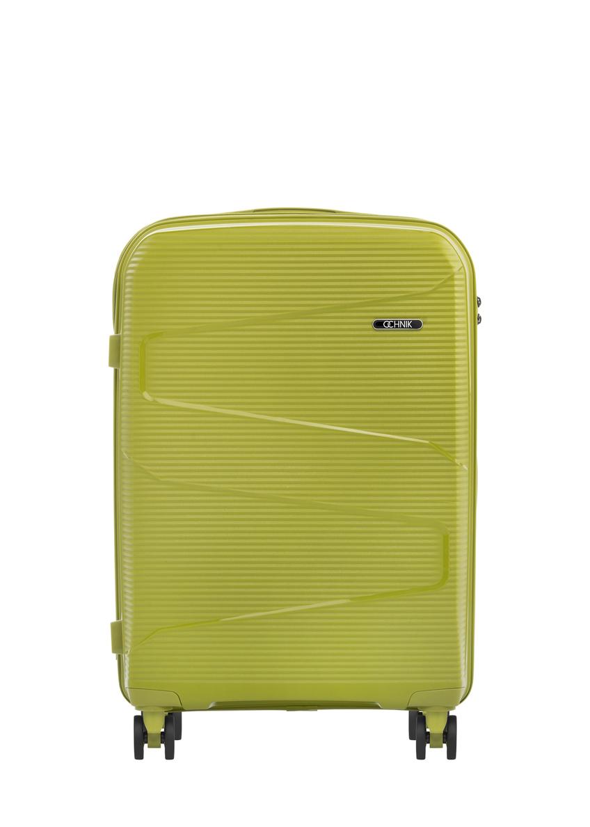Medium suitcase on wheels WALPP-0028-8G-24(W26), front view of the product on a white background.