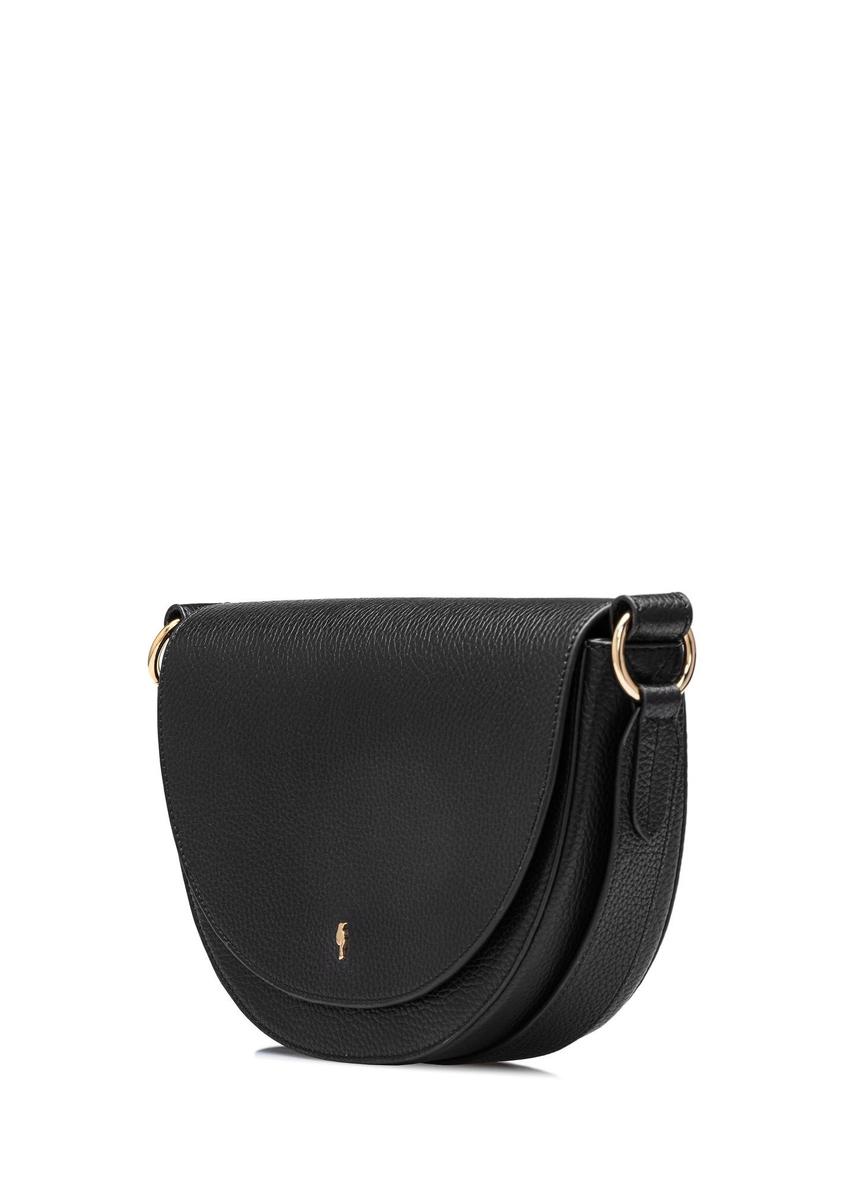 Black leather women's handbag TORES-0895D-99(Z25)