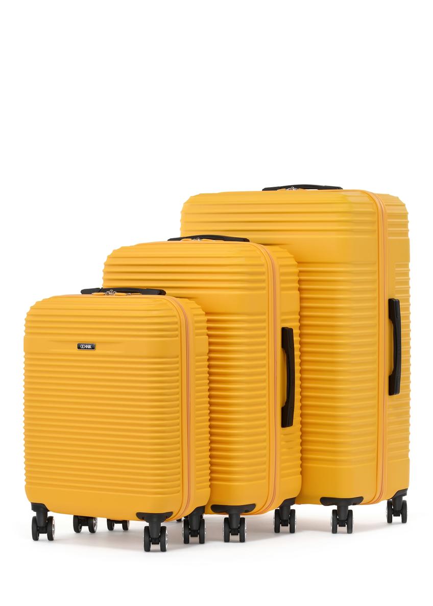 Set of suitcases on wheels 19'/24'/29' WALAB-0040-26(W25)