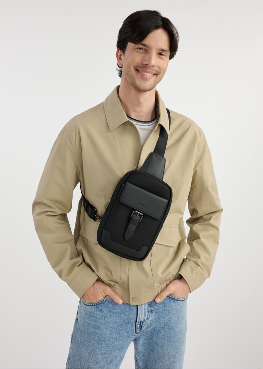 Black men's bag TORMN-0360-99(W25)