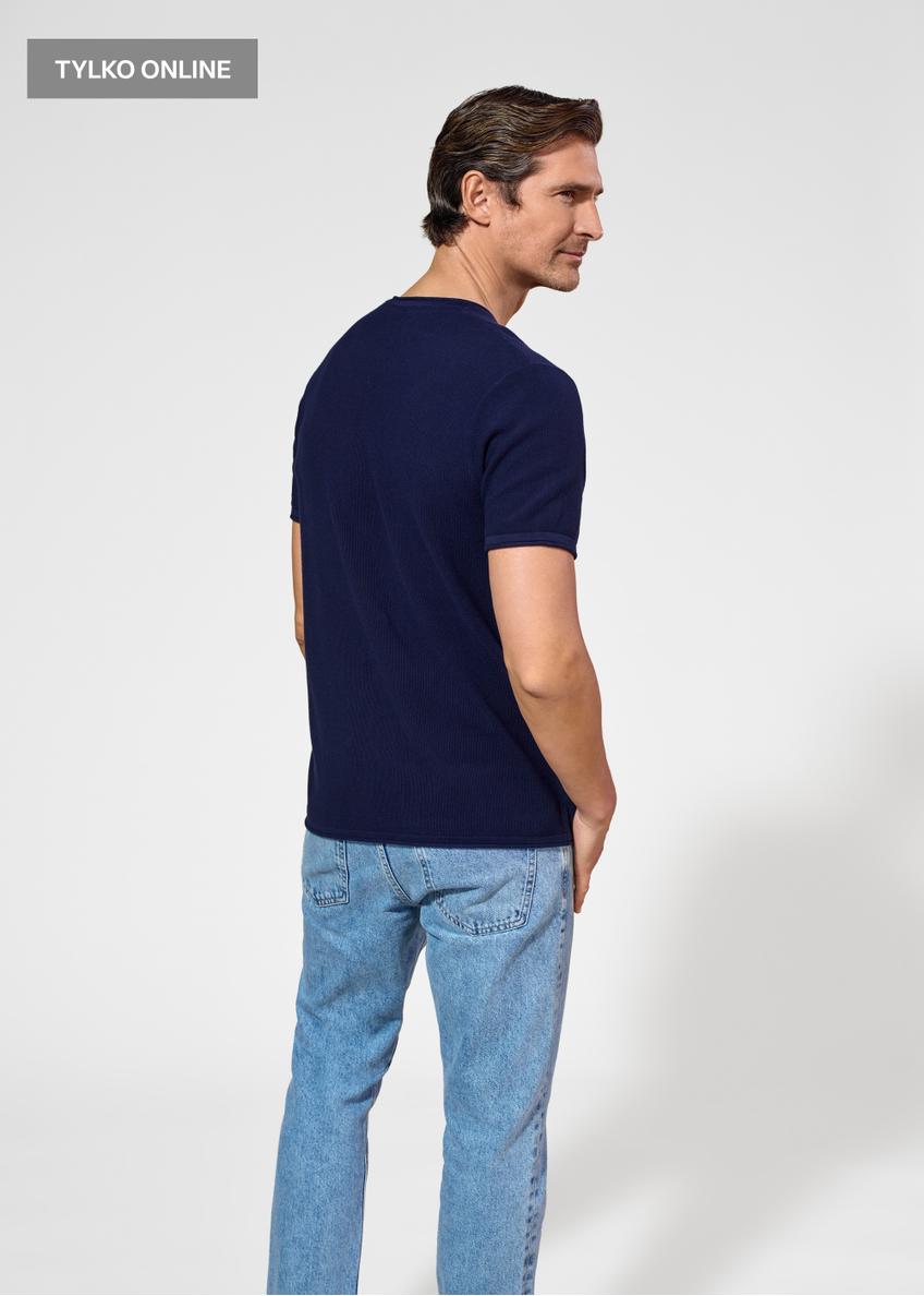 Cotton breathable men's T-shirt TSHMT-0122-69(W25)