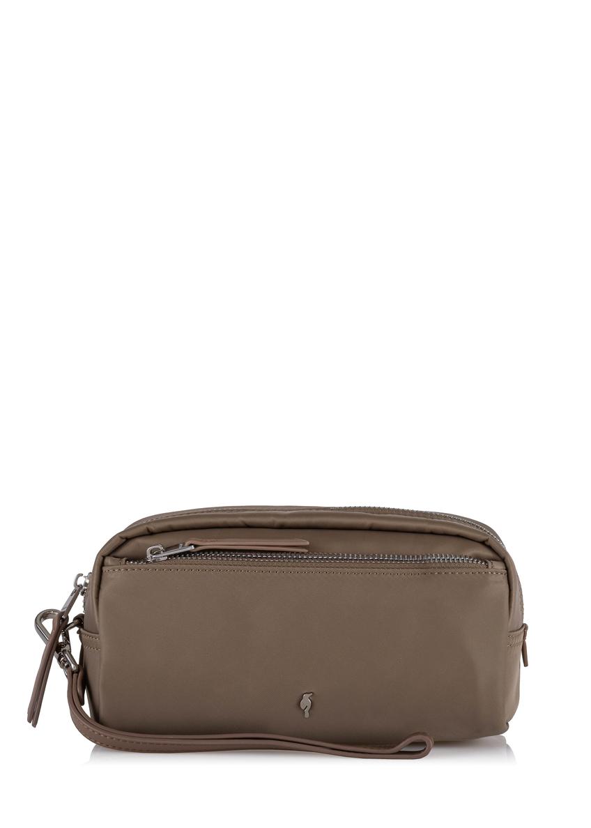 Beige women's cosmetic bag TOREN-0271-81(W24)-08