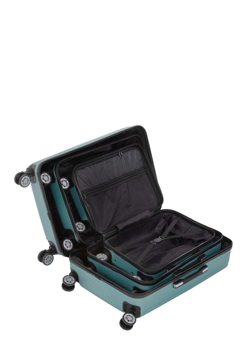 Set of suitcases on wheels 19"/24"/28" WALAB-0053-63(W24)