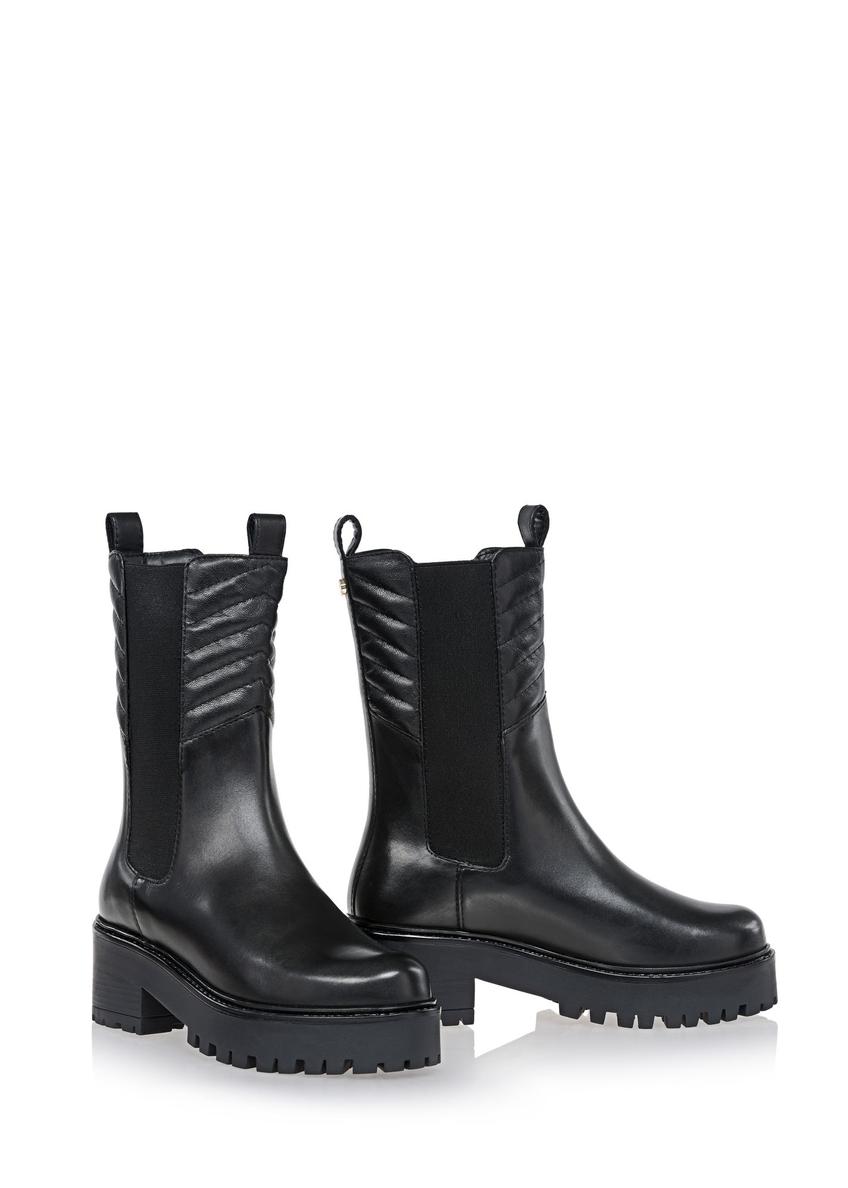 Women's high leather boots BUTYD-1021-99(Z23)