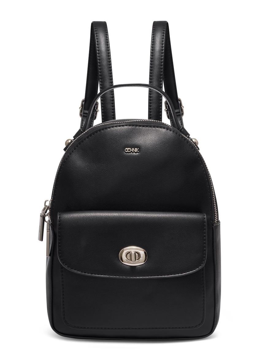 Small women's city backpack TOREC-1321-99(Z26) - front product view, on white background.