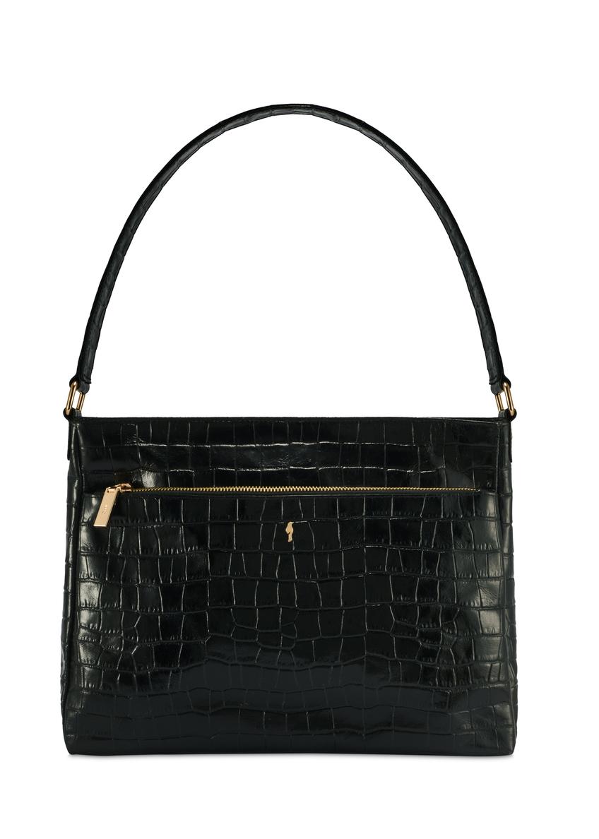 Croco leather handbag TORES-1130E-99(Z25)