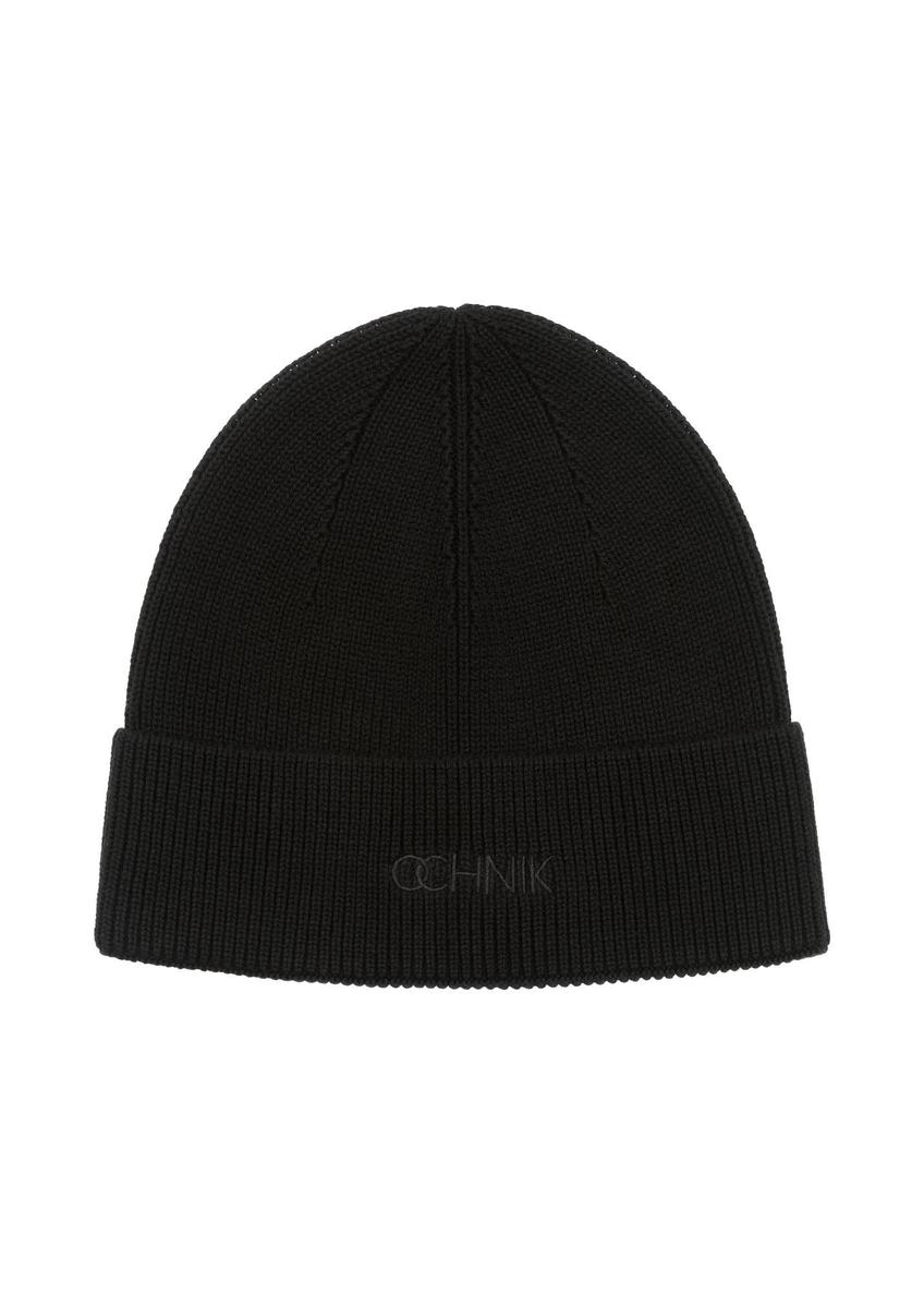 Black classic men's cap CZAMT-0060A-99(Z24)