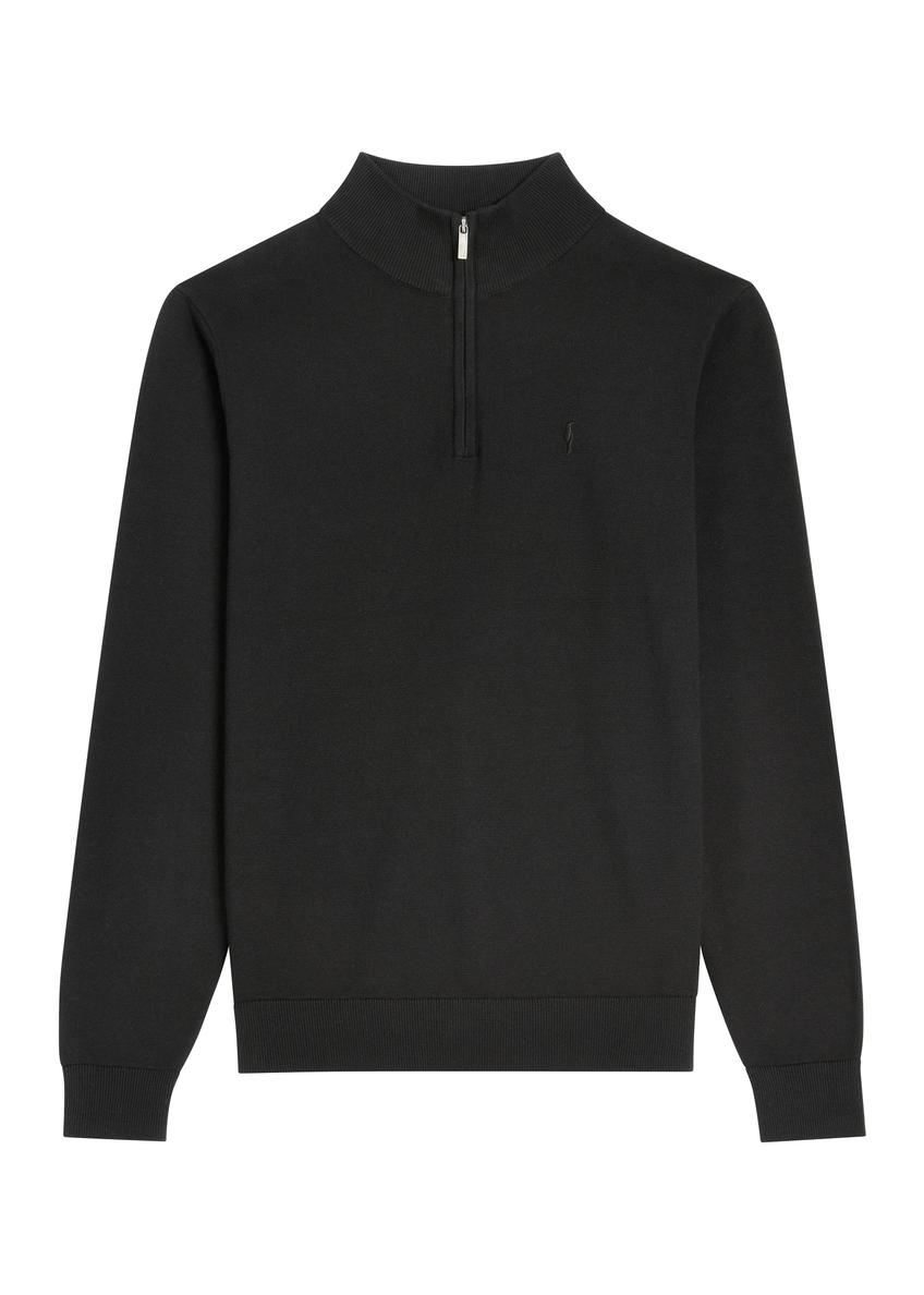 Black men's sweater SWEMT-0174-99(Z26)
