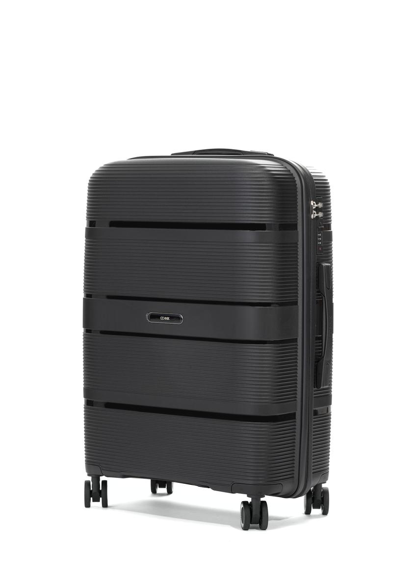 Medium suitcase on wheels WALPP-0022-99-24(W25)