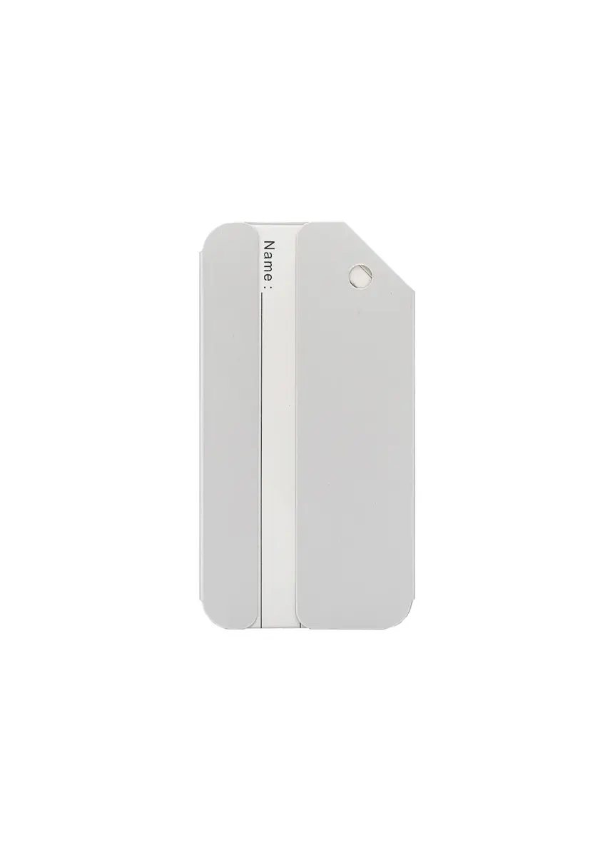 Silver luggage tag AW-012-0003-92(W25)