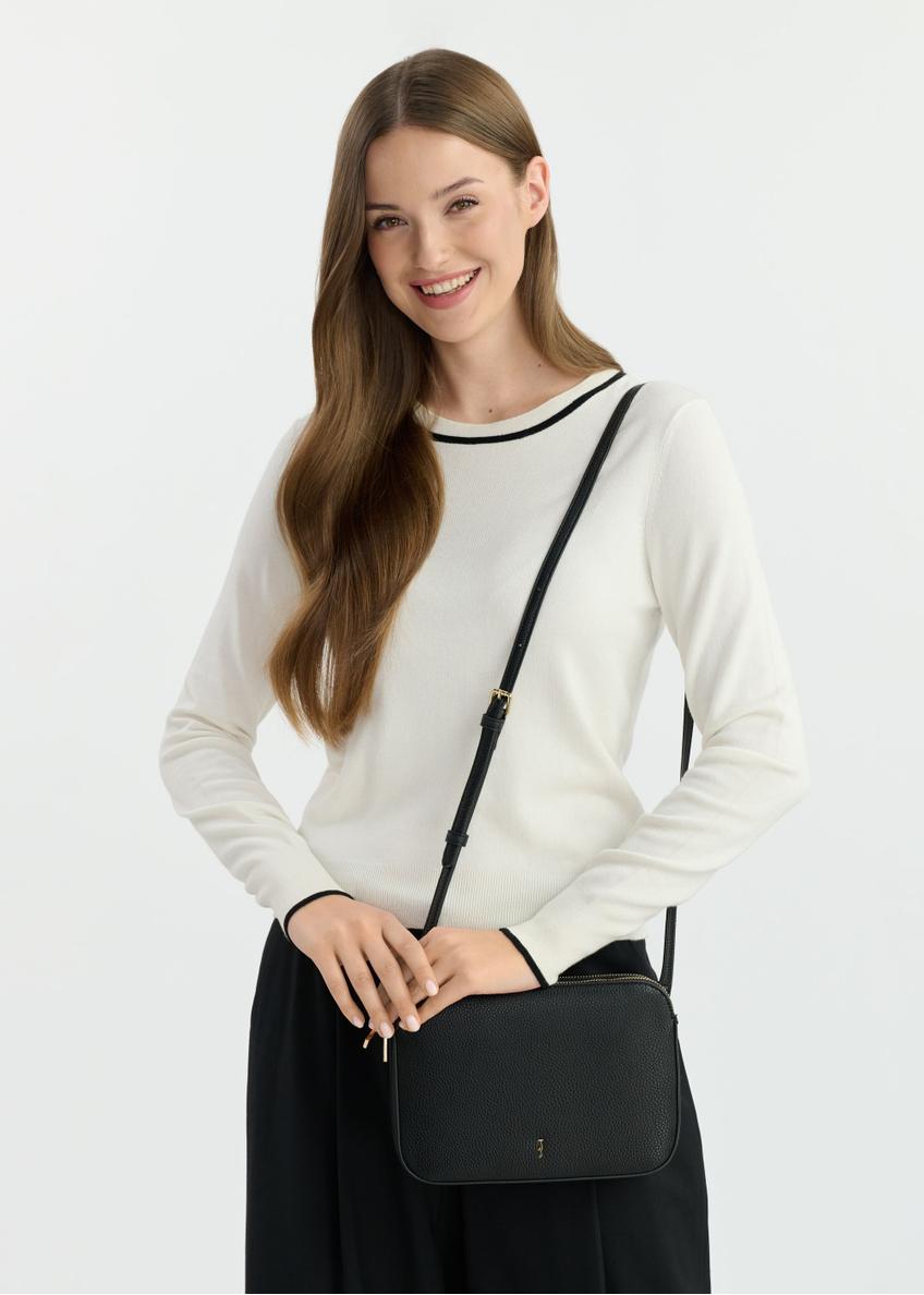 Women's handbag in black TOREC-0205F-99(Z25)