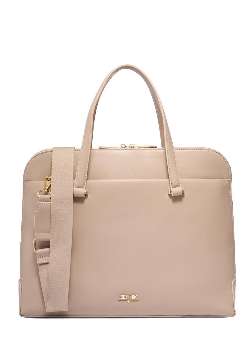 Beige women's bag TOREC-1320-1B(Z26)
