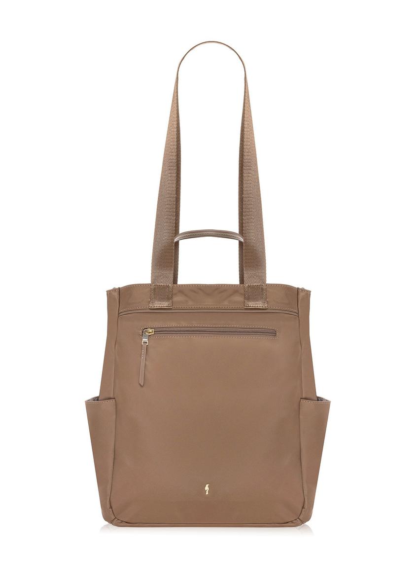 Beige bag - backpack TOREN-0273A-81(W25)-08