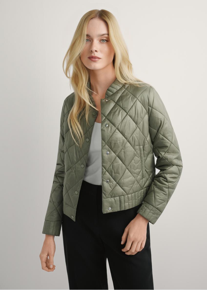 Women's transitional khaki jacket KURDT-0564A-55(W26)