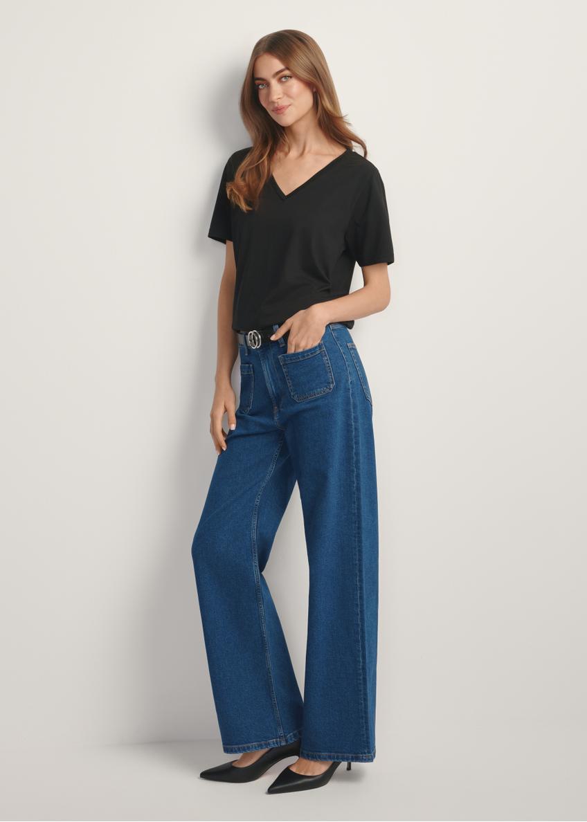 Black Women's Basic T-shirt TSHDT-0120-99(W25)