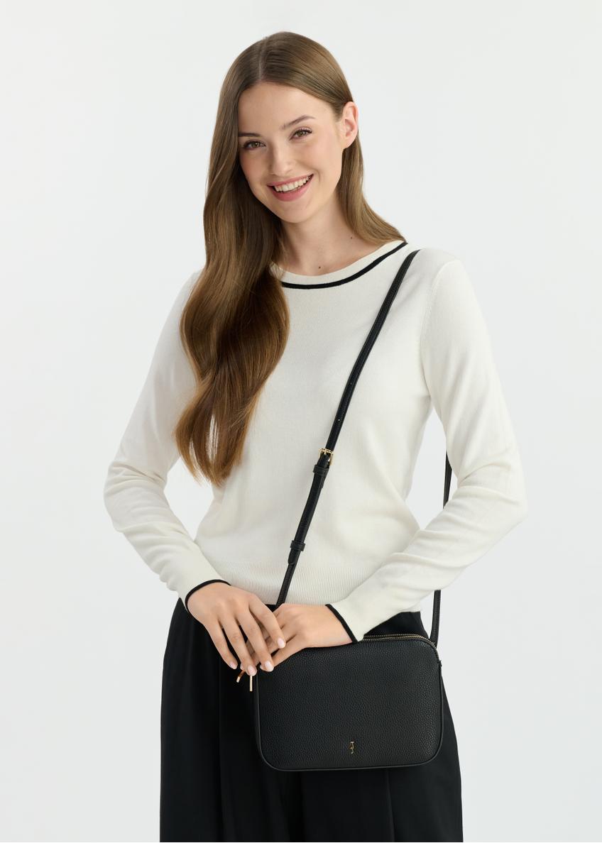 Women's handbag in black TOREC-0205E-99(W25)