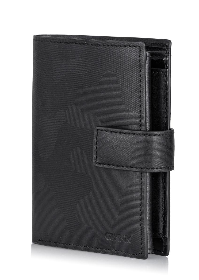 Men's leather wallet with moro pattern PORMS-0529-99(W23)