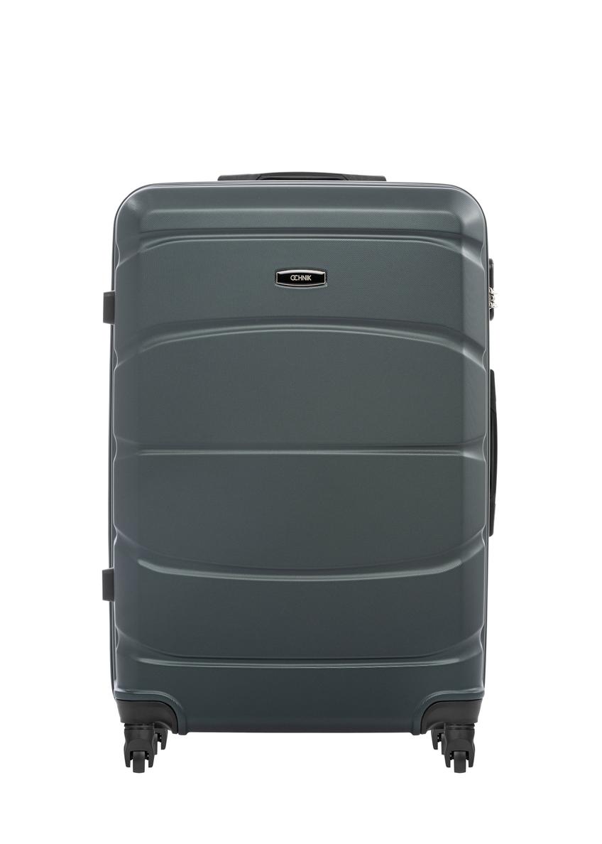Large suitcase on wheels WALAB-0077-8C-28(W26), front view of the product on a white background.