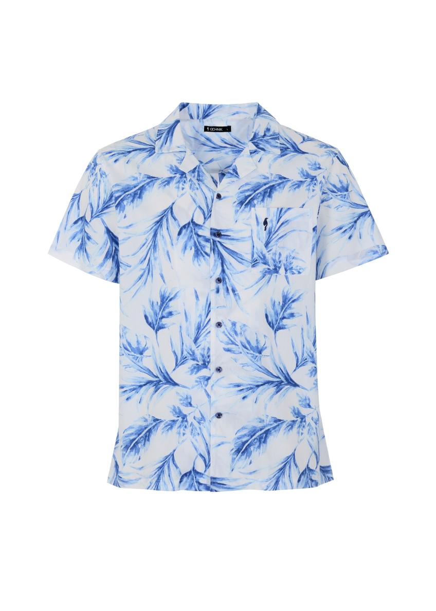 Men's short sleeve shirt KOSMT-0287-61(W23)-04