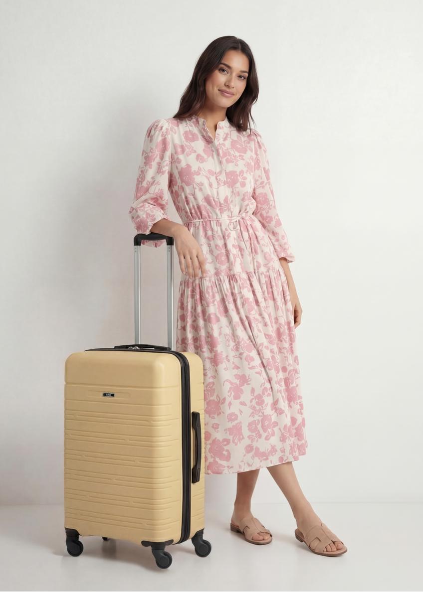 Medium suitcase on wheels WALAB-0083-2B-24(W26)