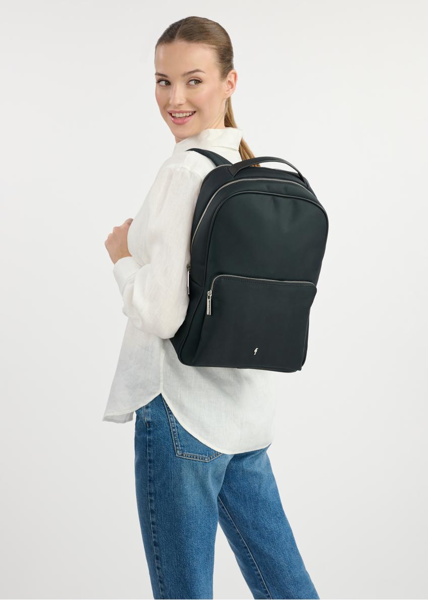 Black large women's backpack TOREN-0298-99(W25)