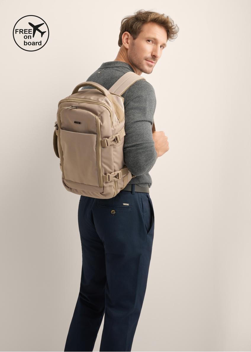 Dark beige airplane backpack PLCMN-0017-1C(Z26)