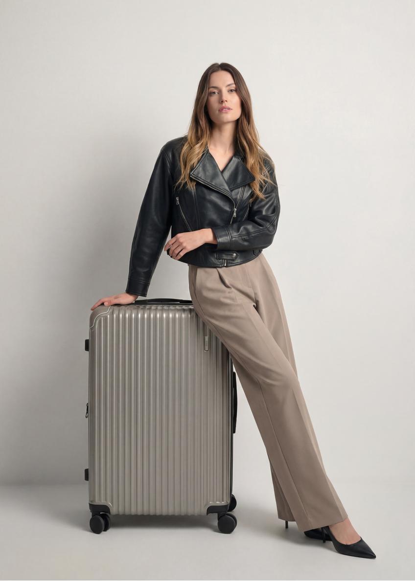 Large suitcase on wheels WALAB-0073-2X-28(W26)