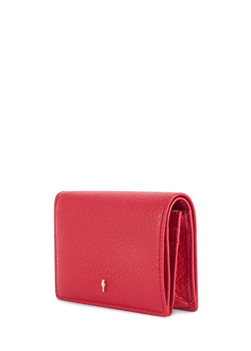 Red women's wallet with RFID protection PORES-0808 RFID-42(Z25)
