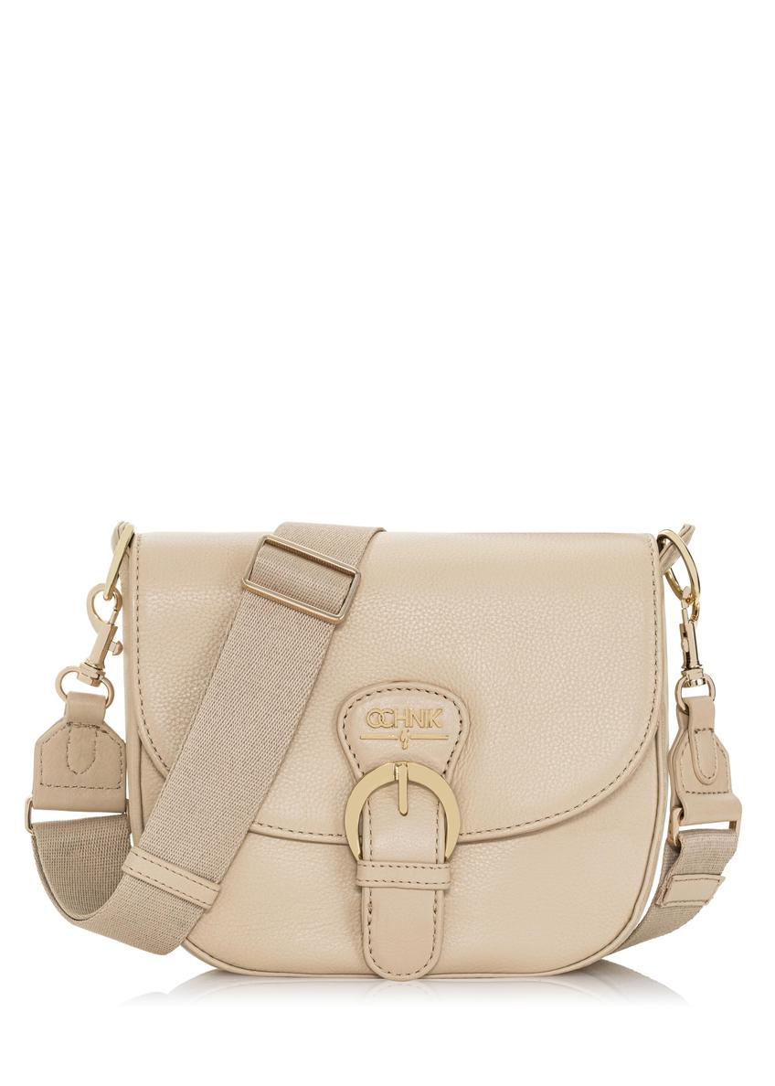 Women's leather postbag TORES-0924-81(W23)-09