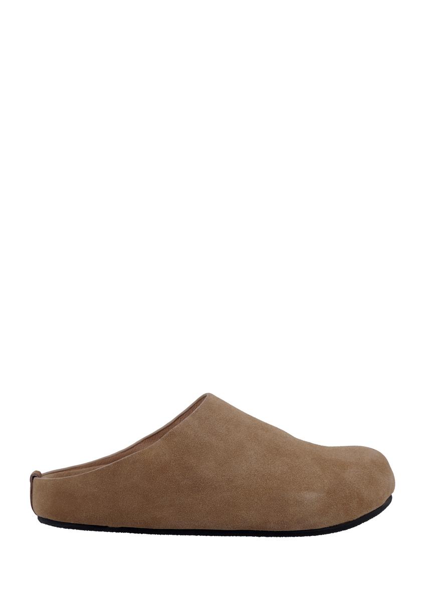 Women's cool beige slippers BUTYD-1322-1K(Z26), side view of the product on a white background.